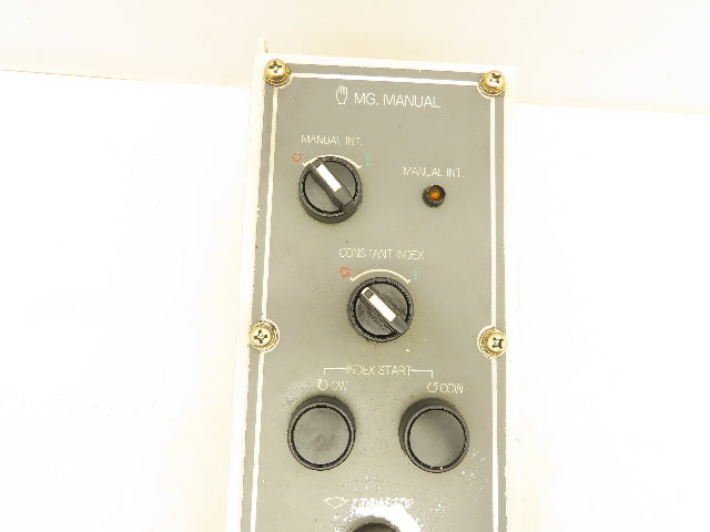Okuma MG Manual CNC Lathe Index Control Panel Box