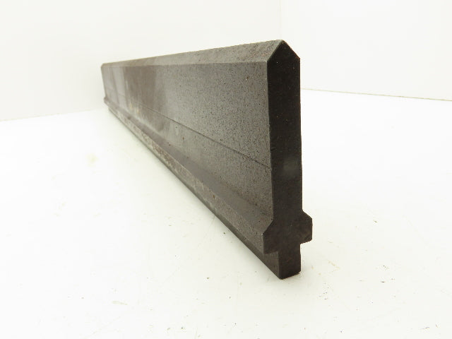 Press Brake Punch Die 32-1/2" Long 90° V 5/8" W 3-3/4" H 1/2" Tang