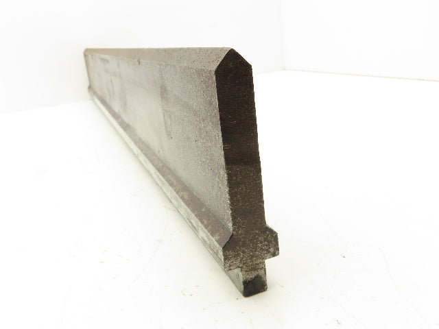 Press Brake Punch Die 32-1/2" Long 90° V 5/8" W 3-3/4" H 1/2" Tang
