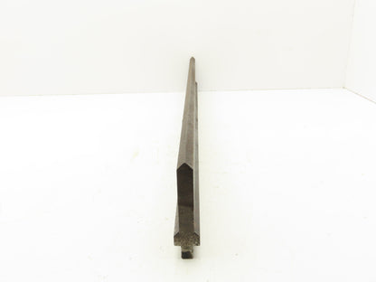 Press Brake Punch Die 32-1/2" Long 90° V 5/8" W 3-3/4" H 1/2" Tang