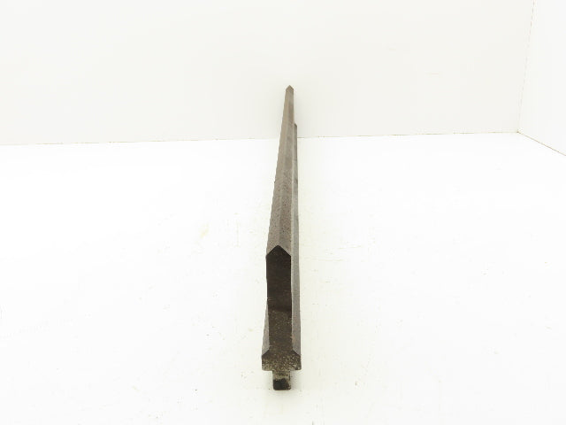 Press Brake Punch Die 32-1/2" Long 90° V 5/8" W 3-3/4" H 1/2" Tang