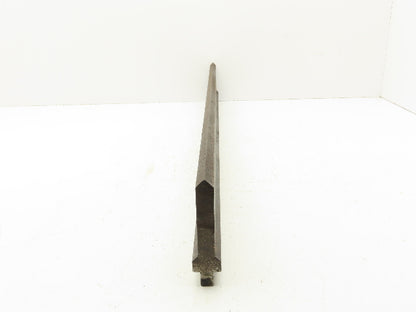 Press Brake Punch Die 32-1/2" Long 90° V 5/8" W 3-3/4" H 1/2" Tang