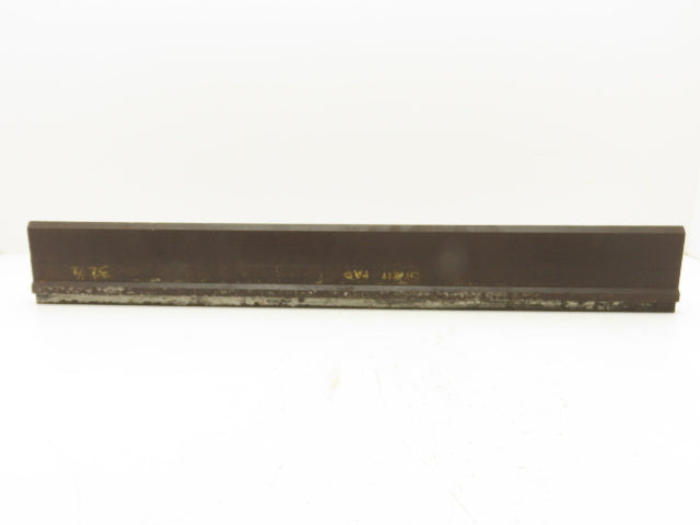 Press Brake Punch Die 32-1/2" Long 90° V 5/8" W 3-3/4" H 1/2" Tang