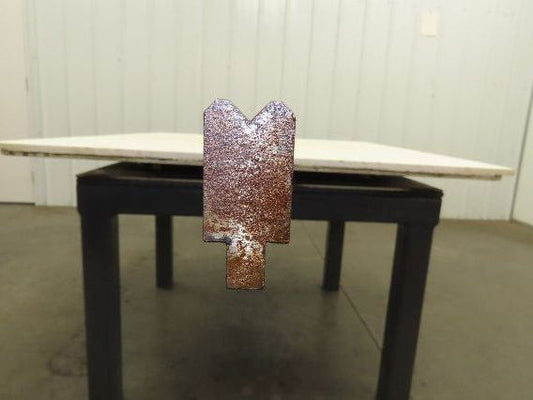 Press Brake Die 122" Long 90° V 7/16" W 1/4" D 1-3/4" H 1/2" Tang