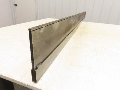 Press Brake Punch Die 69" Long 1/4" Rod Diameter 3-3/4" H 1/2" Tang