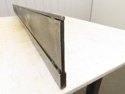 Press Brake Punch Die 69" Long 1/4" Rod Diameter 3-3/4" H 1/2" Tang