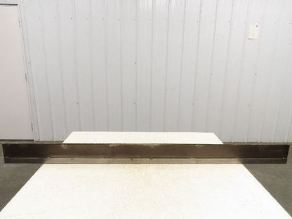 Press Brake Punch Die 69" Long 1/4" Rod Diameter 3-3/4" H 1/2" Tang