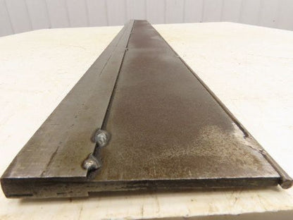 Press Brake Punch Die 69" Long 1/4" Rod Diameter 3-3/4" H 1/2" Tang