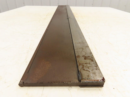 Press Brake Punch Die 48" Long 5/16" Rod Diameter 3-13/16" H 9/16" Tang
