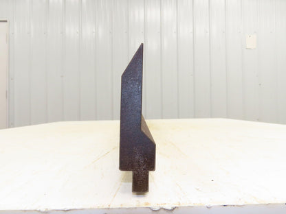 Press Brake Punch Die 51" Long 30° Acute V 5/8" W 3-3/4" H 1/2" Tang