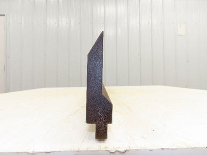 Press Brake Punch Die 51" Long 30° Acute V 5/8" W 3-3/4" H 1/2" Tang