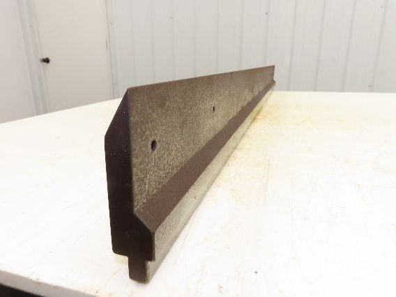 Press Brake Punch Die 51" Long 30° Acute V 5/8" W 3-3/4" H 1/2" Tang