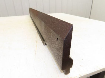 Press Brake Punch Die 51" Long 30° Acute V 5/8" W 3-3/4" H 1/2" Tang