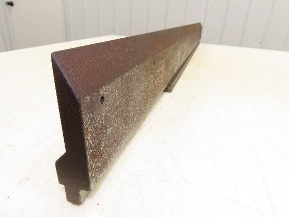 Press Brake Punch Die 51" Long 30° Acute V 5/8" W 3-3/4" H 1/2" Tang