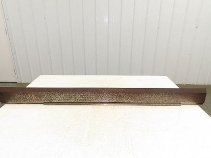 Press Brake Punch Die 51" Long 30° Acute V 5/8" W 3-3/4" H 1/2" Tang