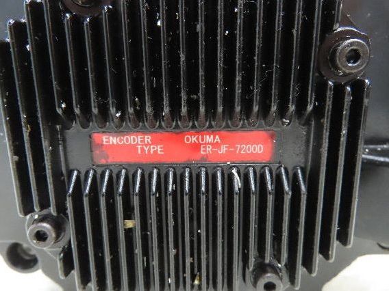 Okuma BL-MC200J-20T AC Servo Motor 4kW 2000 RPM 157V 16.2A 3PH