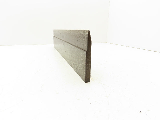 Press Brake Punch Die 21-3/4" Long 30° Acute V 3/8" W 4-1/2" H 1/2" Tang