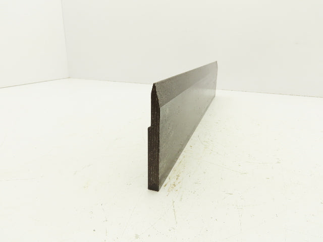 Press Brake Punch Die 21-3/4" Long 30° Acute V 3/8" W 4-1/2" H 1/2" Tang