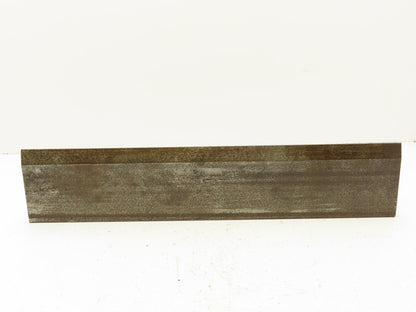 Press Brake Punch Die 21-3/4" Long 30° Acute V 3/8" W 4-1/2" H 1/2" Tang