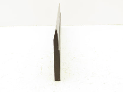 Press Brake Punch Die 21-3/4" Long 30° Acute V 3/8" W 4-1/2" H 1/2" Tang