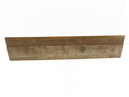 Press Brake Punch Die 21-3/4" Long 30° Acute V 3/8" W 4-1/2" H 1/2" Tang