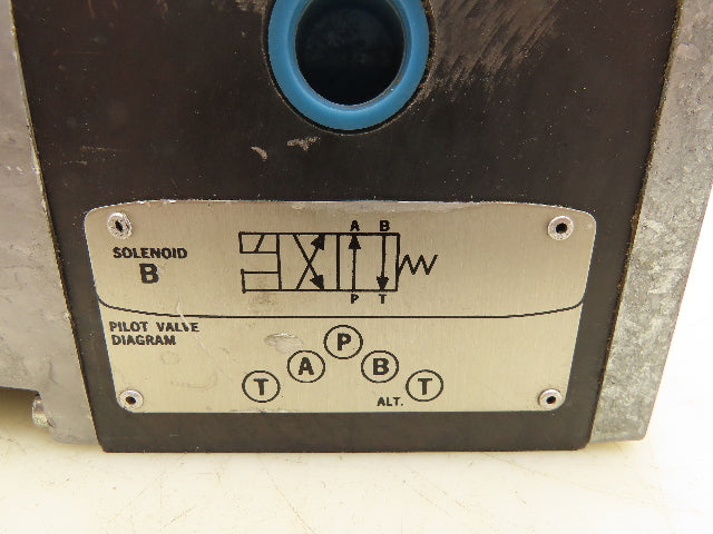 Vickers DG4S4 018C B 60 Hydraulic Directional 4/2 Solenoid Valve 120V D05