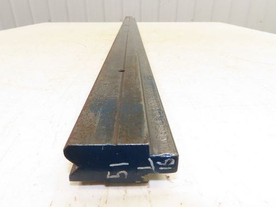 Press Brake Die 51" Long 90° V 1/2" W 1/4" D 1-3/4" H 1/2" Tang