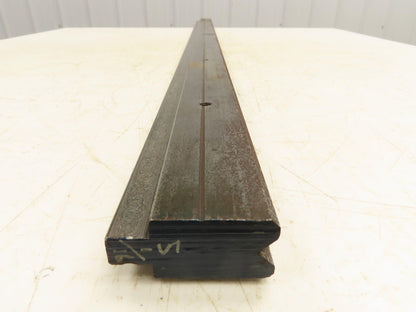 Press Brake Die 51" Long 90° V 1/2" W 1/4" D 1-3/4" H 1/2" Tang