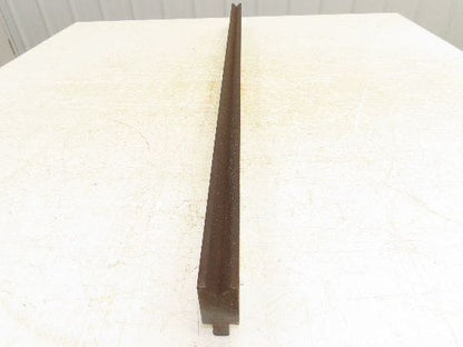 Press Brake Die 37-1/8" Long 90° V 11/16" W 5/16" D 1-3/4" H 1/2" Tang