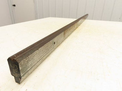 Press Brake Die 58-3/8" Long 90° V 1/4" W 1/8" D 1-3/4" H 1/2" Tang