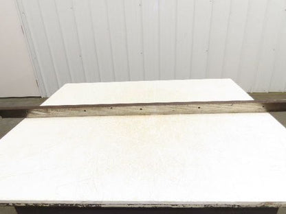 Press Brake Die 58-3/8" Long 90° V 1/4" W 1/8" D 1-3/4" H 1/2" Tang