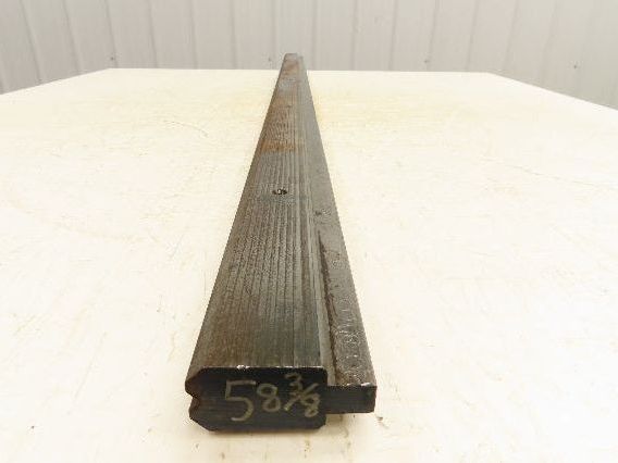 Press Brake Die 58-3/8" Long 90° V 1/4" W 1/8" D 1-3/4" H 1/2" Tang