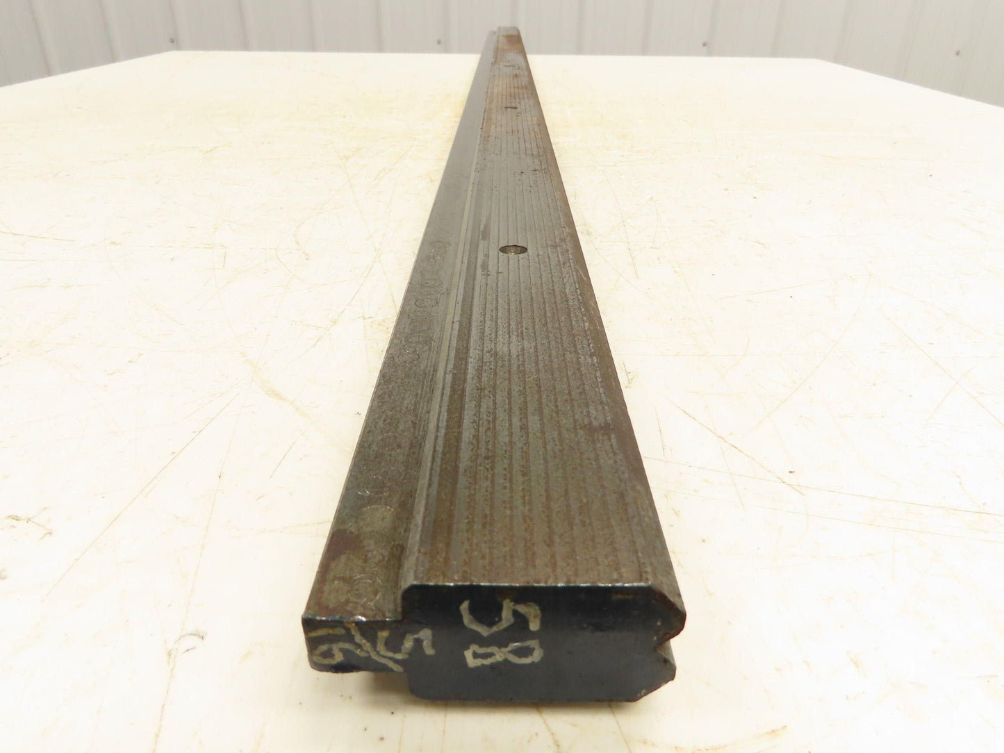 Press Brake Die 58-3/8" Long 90° V 1/4" W 1/8" D 1-3/4" H 1/2" Tang