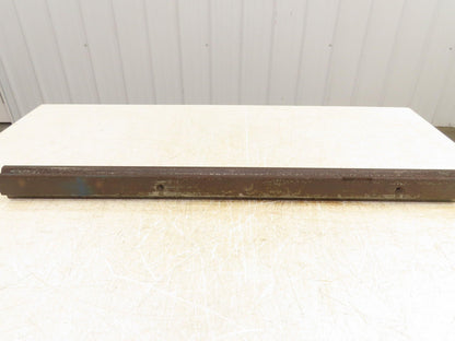 Press Brake Die 34-1/2" Long 90° V 3/4" W 3/8" D 1-3/4" H 1/2" Tang