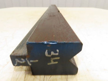 Press Brake Die 34-1/2" Long 90° V 3/4" W 3/8" D 1-3/4" H 1/2" Tang