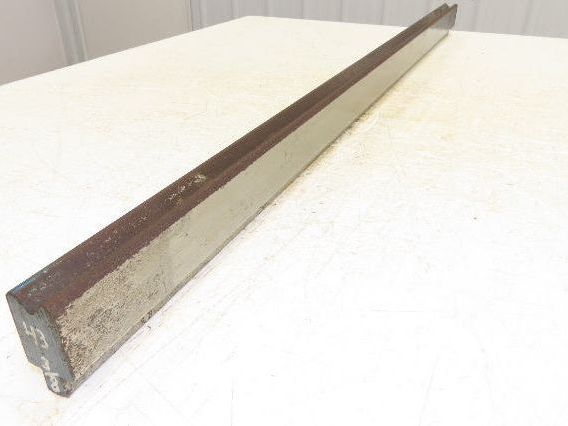 Press Brake Die 43-1/2" Long 90° V 11/16" W 5/16" D 1-13/16" H 1/2" Tang
