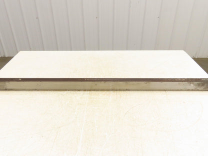 Press Brake Die 43-1/2" Long 90° V 11/16" W 5/16" D 1-13/16" H 1/2" Tang