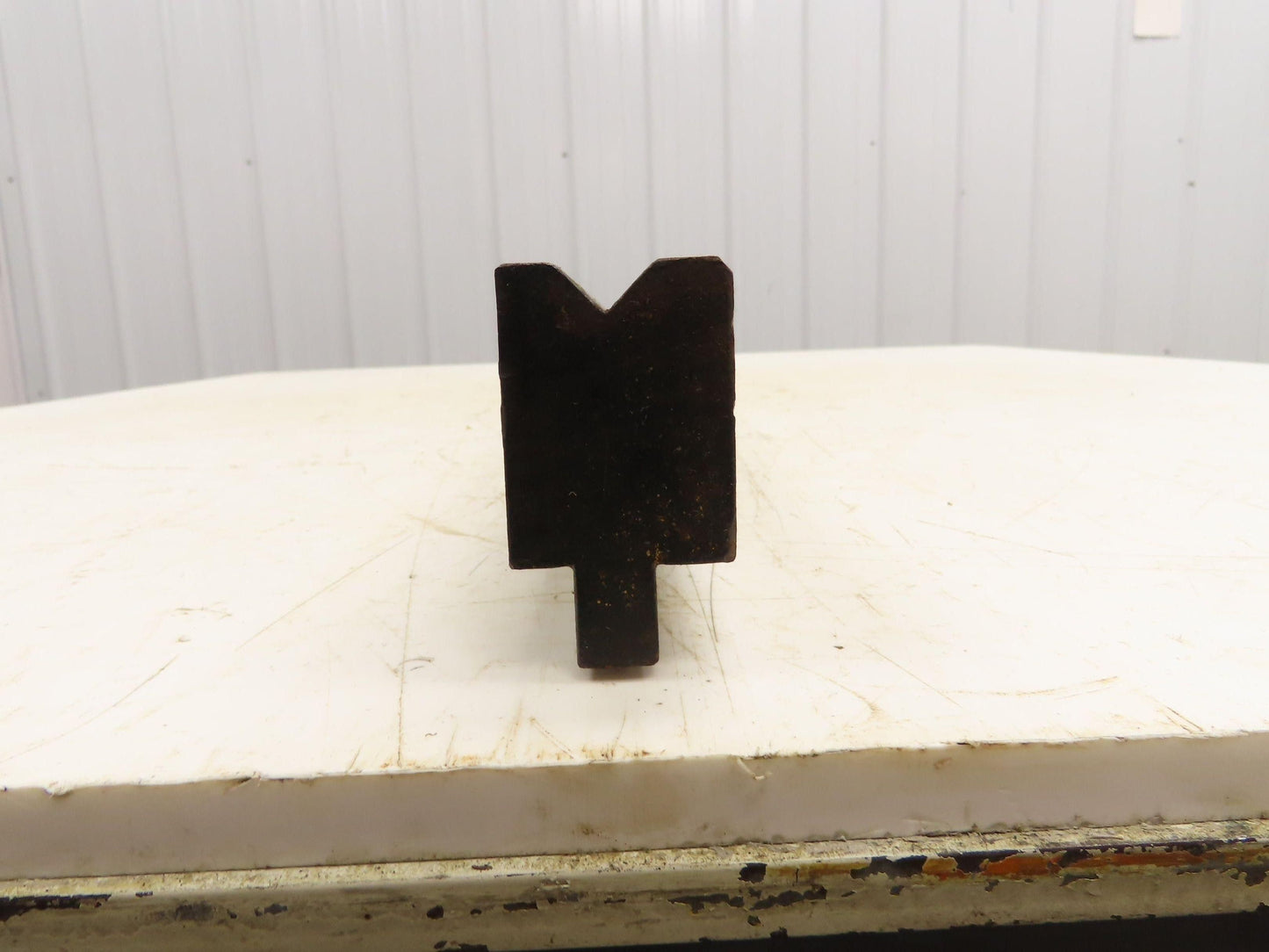 Press Brake Die 45-5/8" Long 90° V 1/2" W 5/16" D 1-13/16" H 1/2" Tang