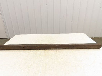 Press Brake Die 45-5/8" Long 90° V 1/2" W 5/16" D 1-13/16" H 1/2" Tang