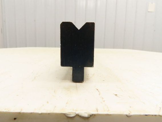 Press Brake Die 45-5/8" Long 90° V 1/2" W 5/16" D 1-13/16" H 1/2" Tang