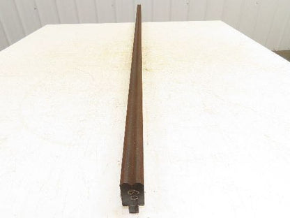 Press Brake Die 60" Long 90° V 3/8" W 3/16" D 1-3/4" H 1/2" Tang