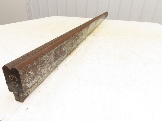 Press Brake Die 60" Long 90° V 3/8" W 3/16" D 1-3/4" H 1/2" Tang
