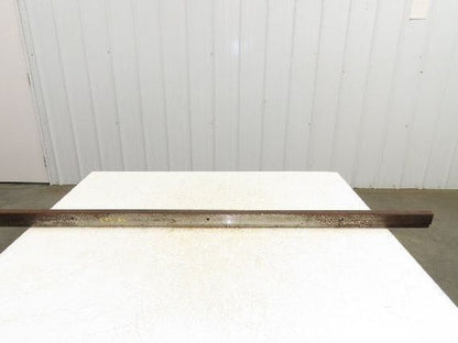 Press Brake Die 60" Long 90° V 3/8" W 3/16" D 1-3/4" H 1/2" Tang