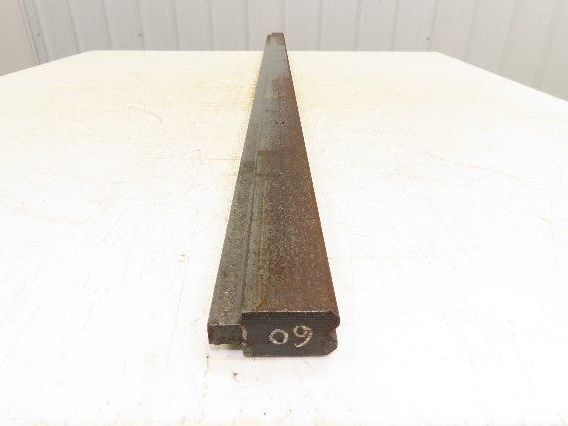 Press Brake Die 60" Long 90° V 3/8" W 3/16" D 1-3/4" H 1/2" Tang