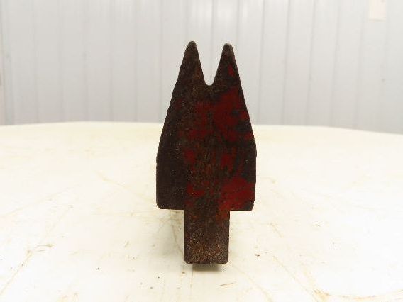 Press Brake Die 47-5/8" Long 30° V 1/4" W 7/16" D 1-3/4" H 1/2" Tang