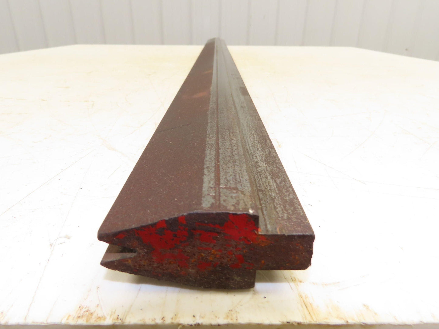 Press Brake Die 47-5/8" Long 30° V 1/4" W 7/16" D 1-3/4" H 1/2" Tang