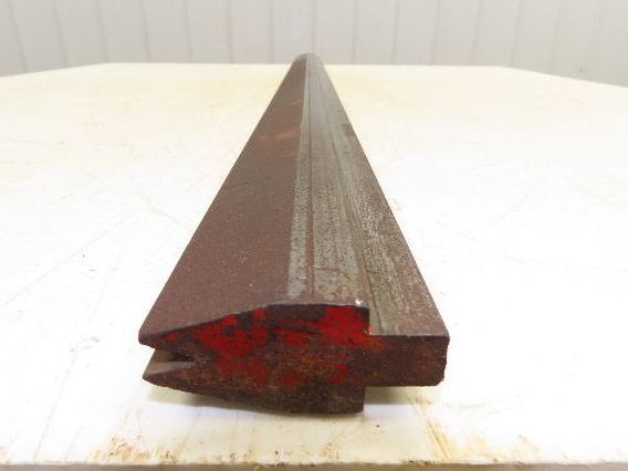 Press Brake Die 47-5/8" Long 30° V 1/4" W 7/16" D 1-3/4" H 1/2" Tang