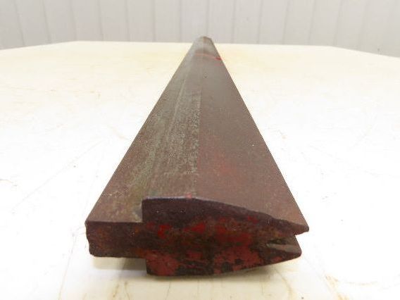Press Brake Die 47-5/8" Long 30° V 1/4" W 7/16" D 1-3/4" H 1/2" Tang