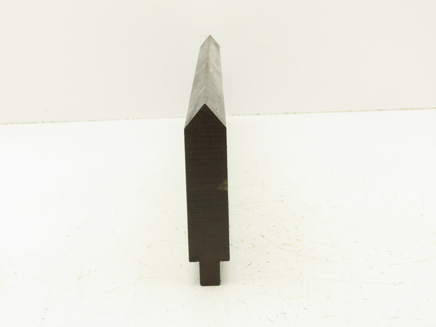 Press Brake Punch Die 22-7/16" Long 80° V 1" W 3-7/8" H 1/2" Tang
