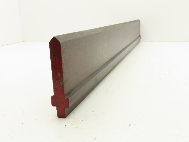 Press Brake Punch Die 32-5/16" Long 90° V 5/8" W 3-3/4" H 1/2" Tang